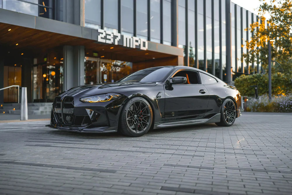 BMW G8X Dry Carbon Fiber MP Style Side Skirts