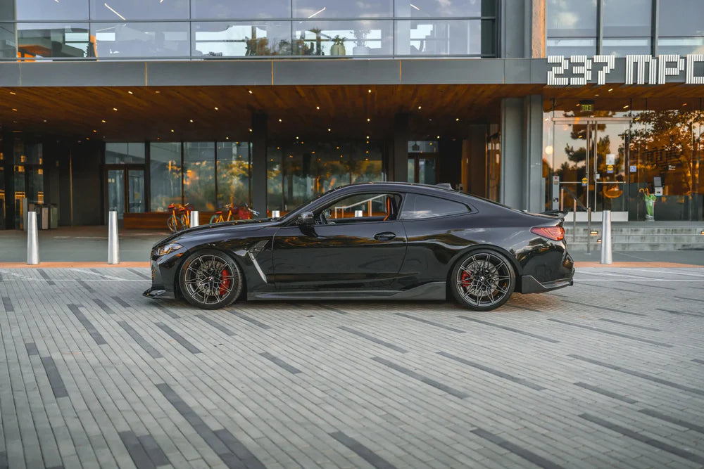 BMW G8X Dry Carbon Fiber MP Style Side Skirts