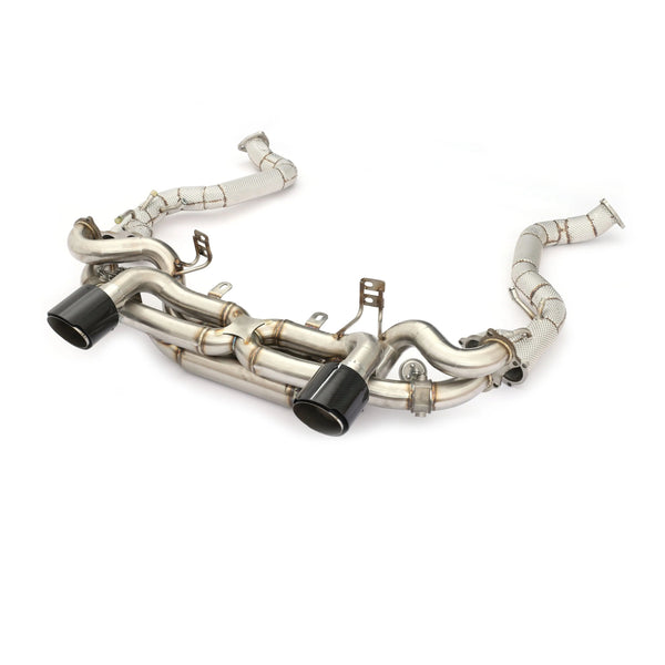 Porsche 718 GT4 / GTS Stainless Steel Valved Exhaust System