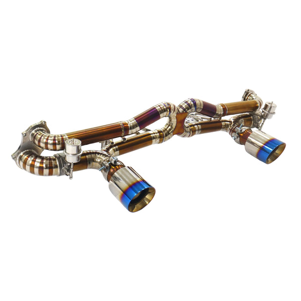 Porsche 718 GT4 Titanium Valved Catback Exhaust System