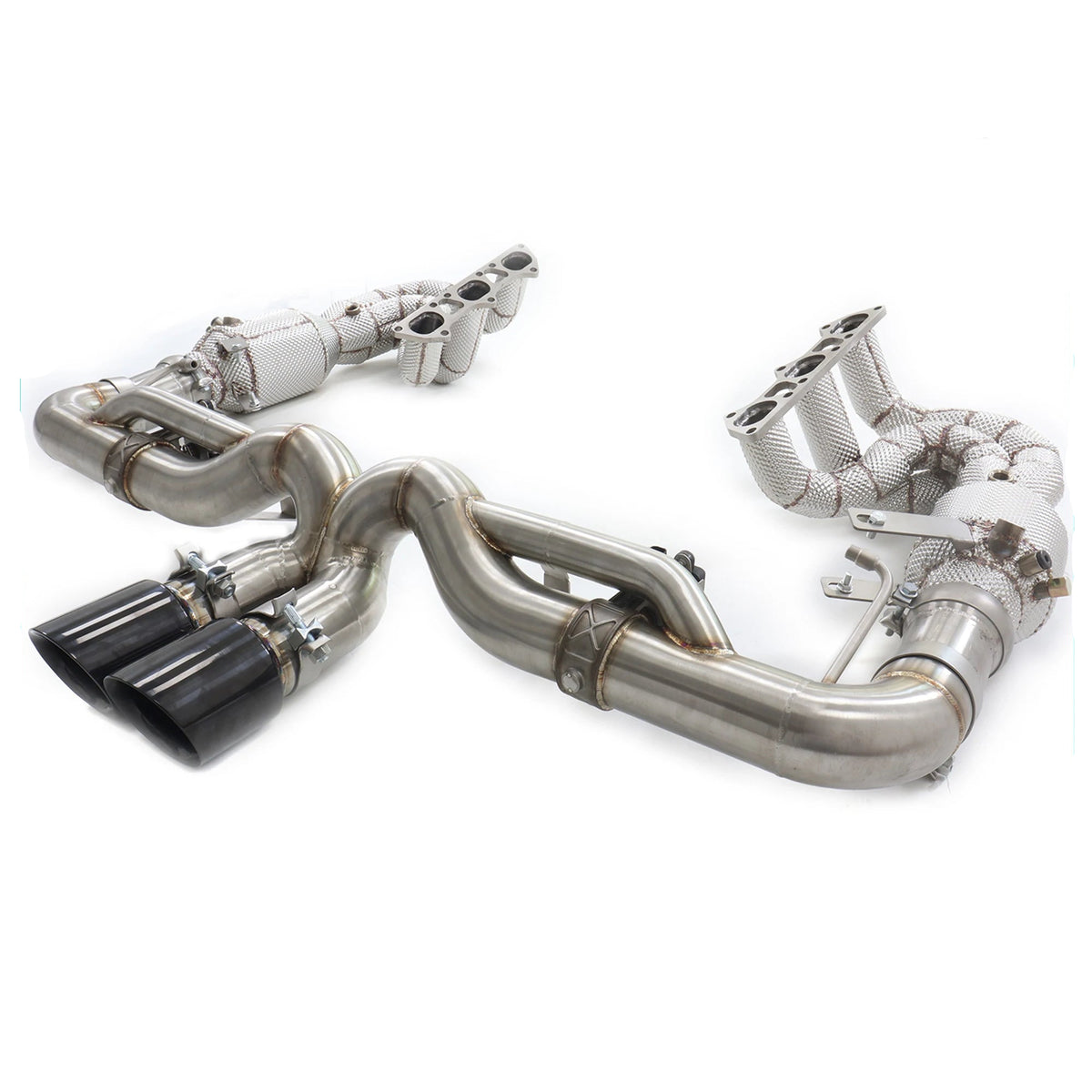 Porsche 992 GT3 / GT3RS Stainless Steel Valved VPP Race Exhaust System