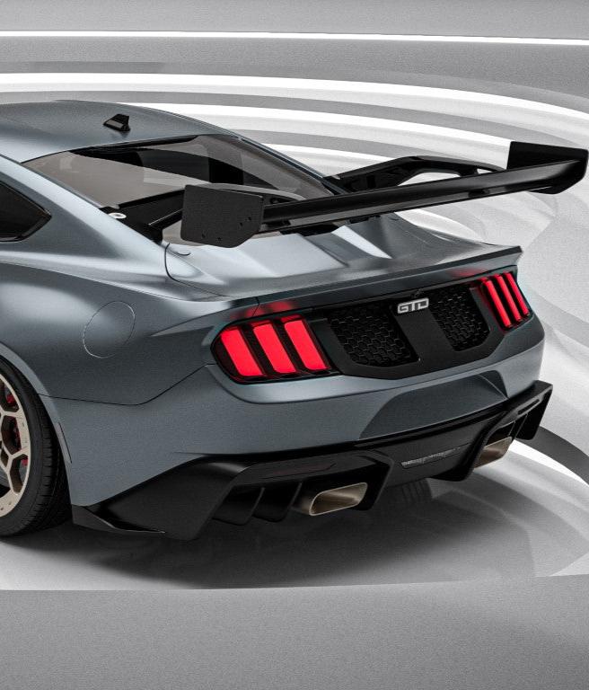 FORD S650 MUSTANG Carbon Fiber GTD Style Trunk