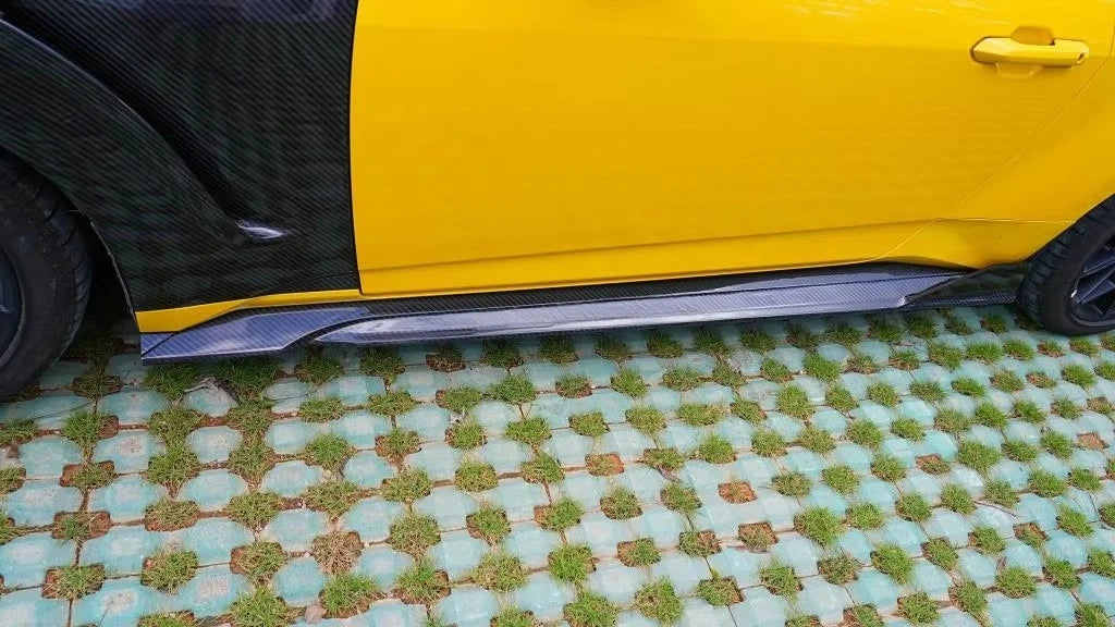 FORD S650 MUSTANG Carbon Fiber Side Skirts