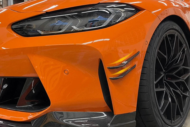 BMW G8X Dry Carbon Fiber Mini Front Canards