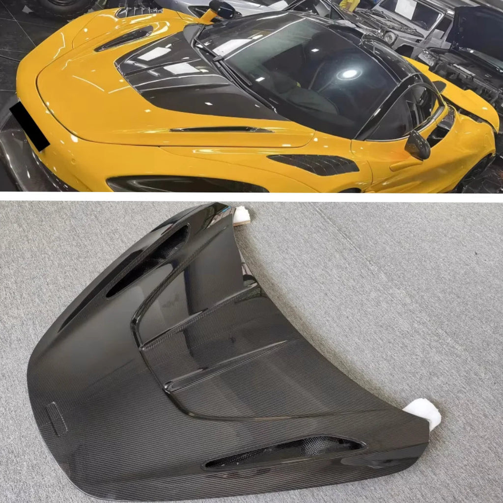 MCLAREN 720S Carbon Fiber R Style Hood