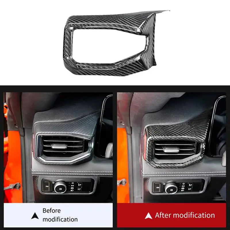 FORD S650 MUSTANG Dry Carbon Fiber Left Air Vent Trim