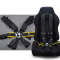 Camlock Quick Release 6 Point Racing Harness