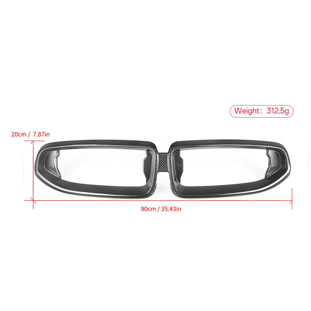 BMW G42 Dry Carbon Fiber Front Grille Trim