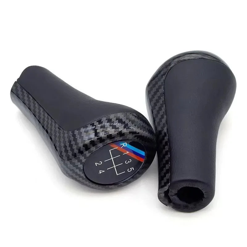 BMW E30-E92 Carbon Fiber & Leather Gear Shift Knob