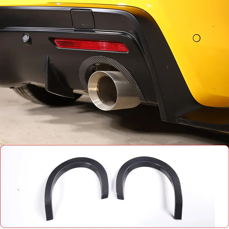 TOYOTA MK5 SUPRA Carbon Fiber Upper Exhaust Exit Trim
