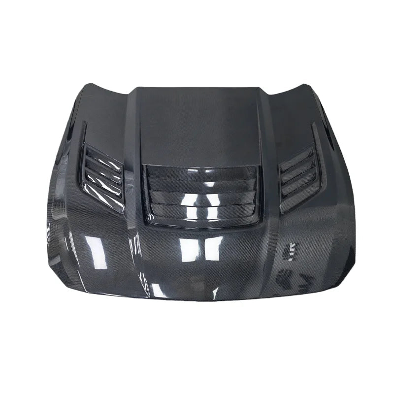 FORD S650 MUSTANG Carbon Fiber Shelby Super Snake Style Vented Hood