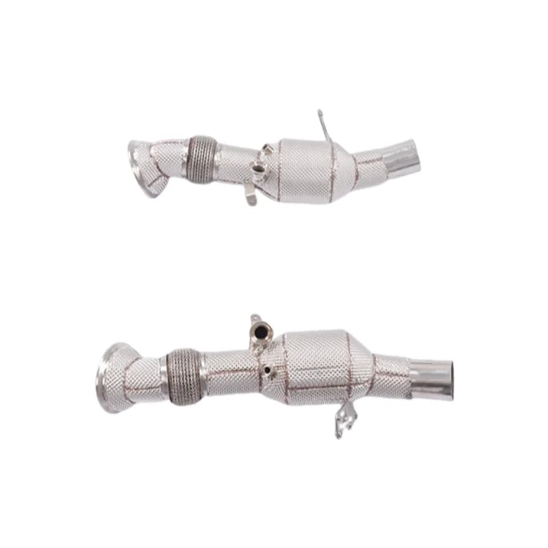 Ferrari 296 Stainless Steel Downpipes