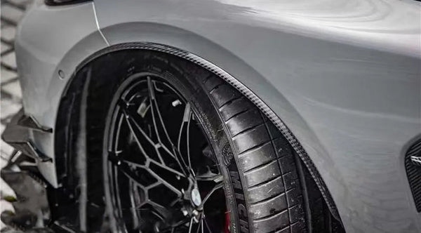 BMW G80/G82 Dry Carbon Fiber Fender Wheel Well Arch Trim