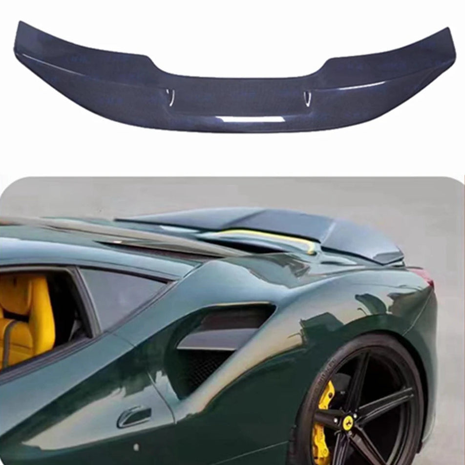 Ferrari 488 Carbon Fiber V Style Tail Wing