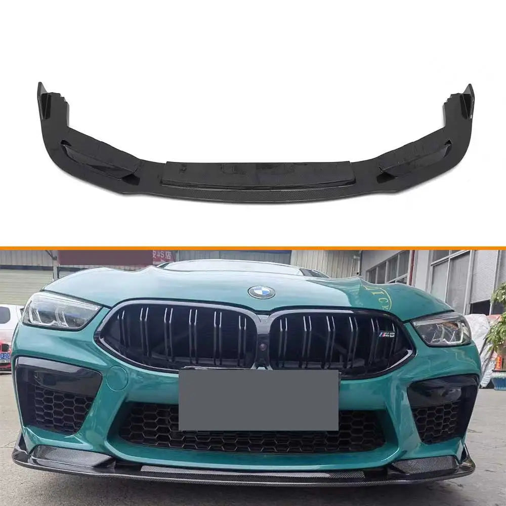 BMW F92/F93 Carbon Fiber V Style Splitter