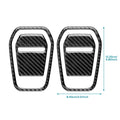 Ford S650 Mustang Soft Carbon Fiber Rear Seat Handle Trim