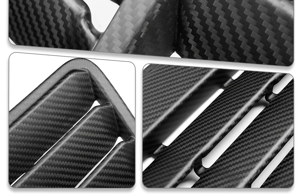 FORD S650 MUSTANG Carbon Fiber Hood Vent Trim