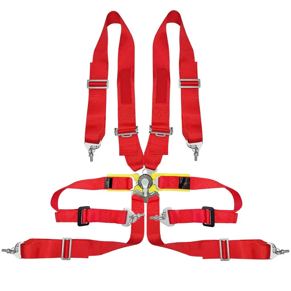 Camlock Quick Release 6 Point Racing Harness