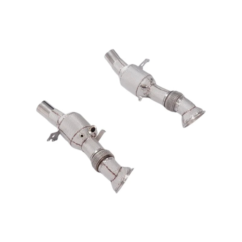 Ferrari 296 Stainless Steel Downpipes