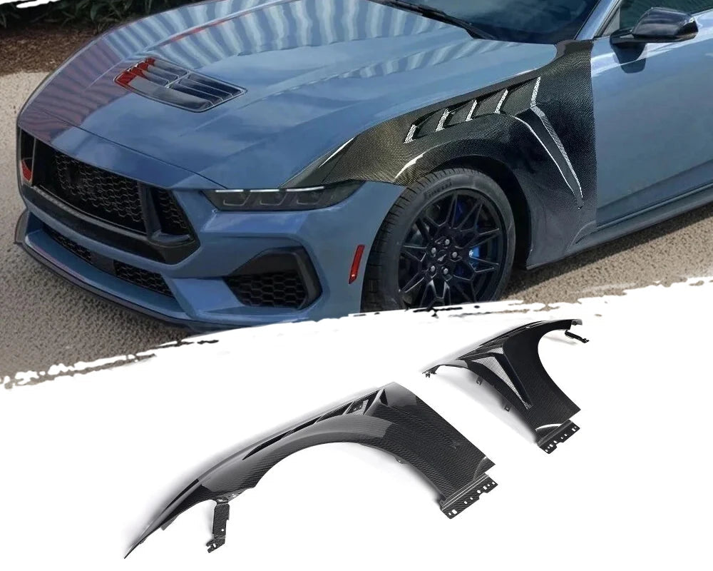 FORD S650 MUSTANG Carbon Fiber GTD Style Fenders