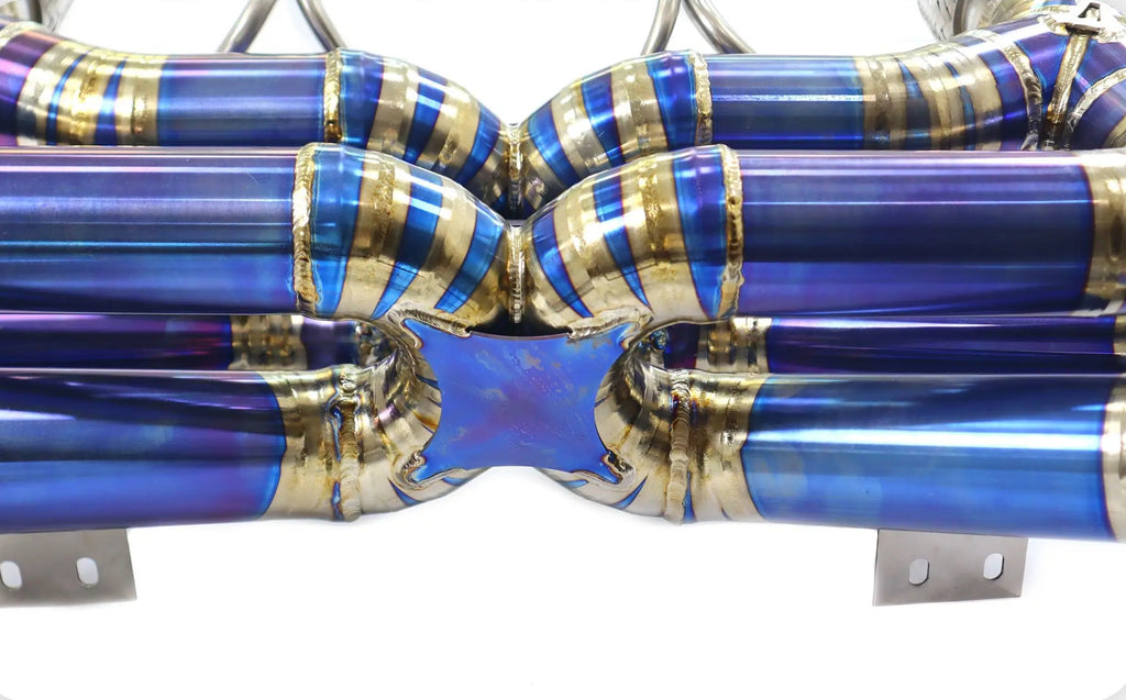 McLaren 720S Titanium Dual X-Pipe Catback Exhaust System