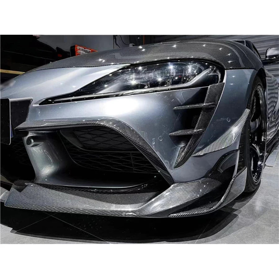 TOYOTA SUPRA MK5 Carbon Fiber Front Air Duct Trim