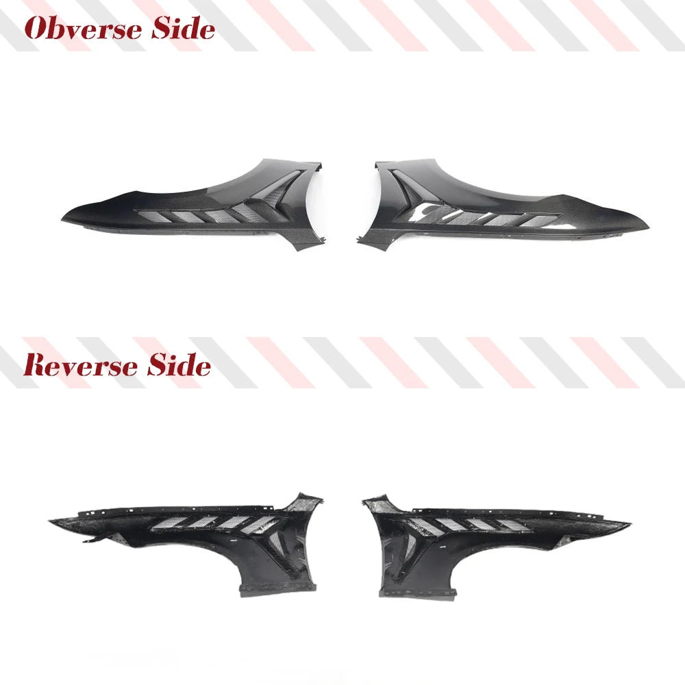 FORD S650 MUSTANG Carbon Fiber GTD Style Fenders
