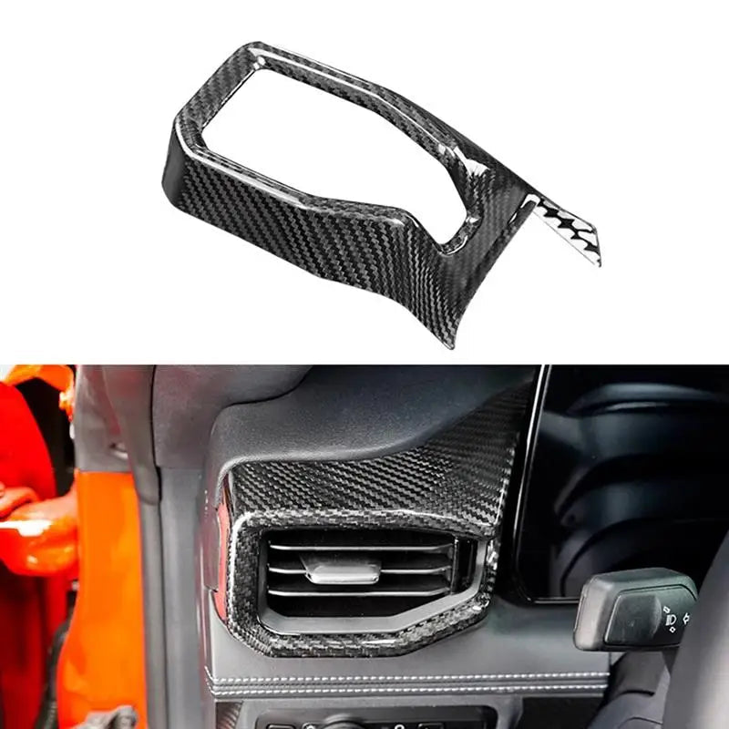 FORD S650 MUSTANG Dry Carbon Fiber Left Air Vent Trim