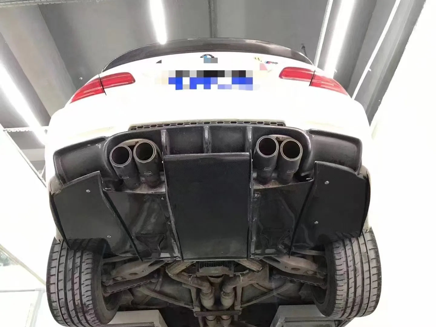 BMW E90/E92 Carbon Fiber Rear Diffuser & Under Tray