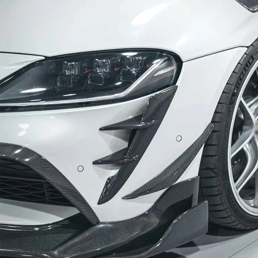 TOYOTA SUPRA MK5 Carbon Fiber Front Air Duct Trim