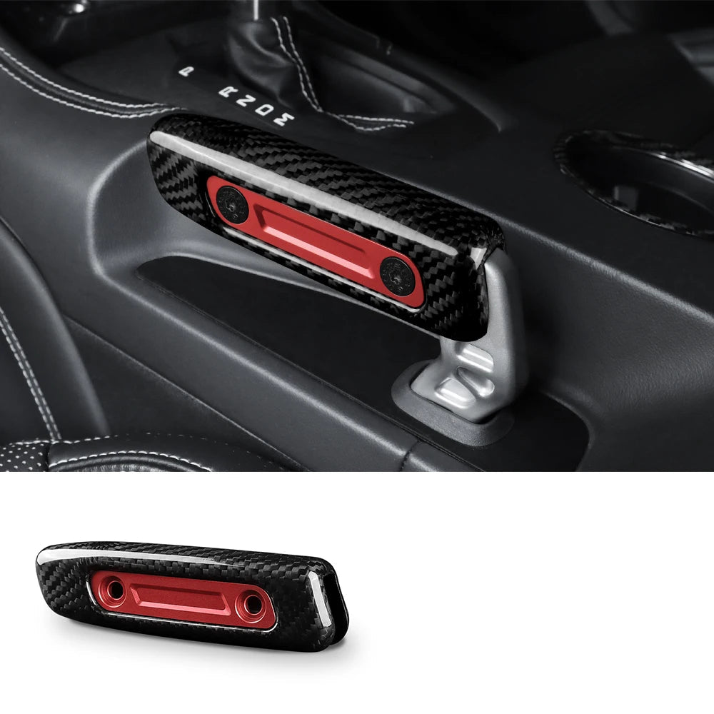 FORD S650 MUSTANG Carbon Fiber Handbrake Handle Trim