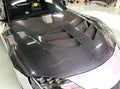 Toyota MK5 Supra Carbon Fiber off-kilter Vented Hood