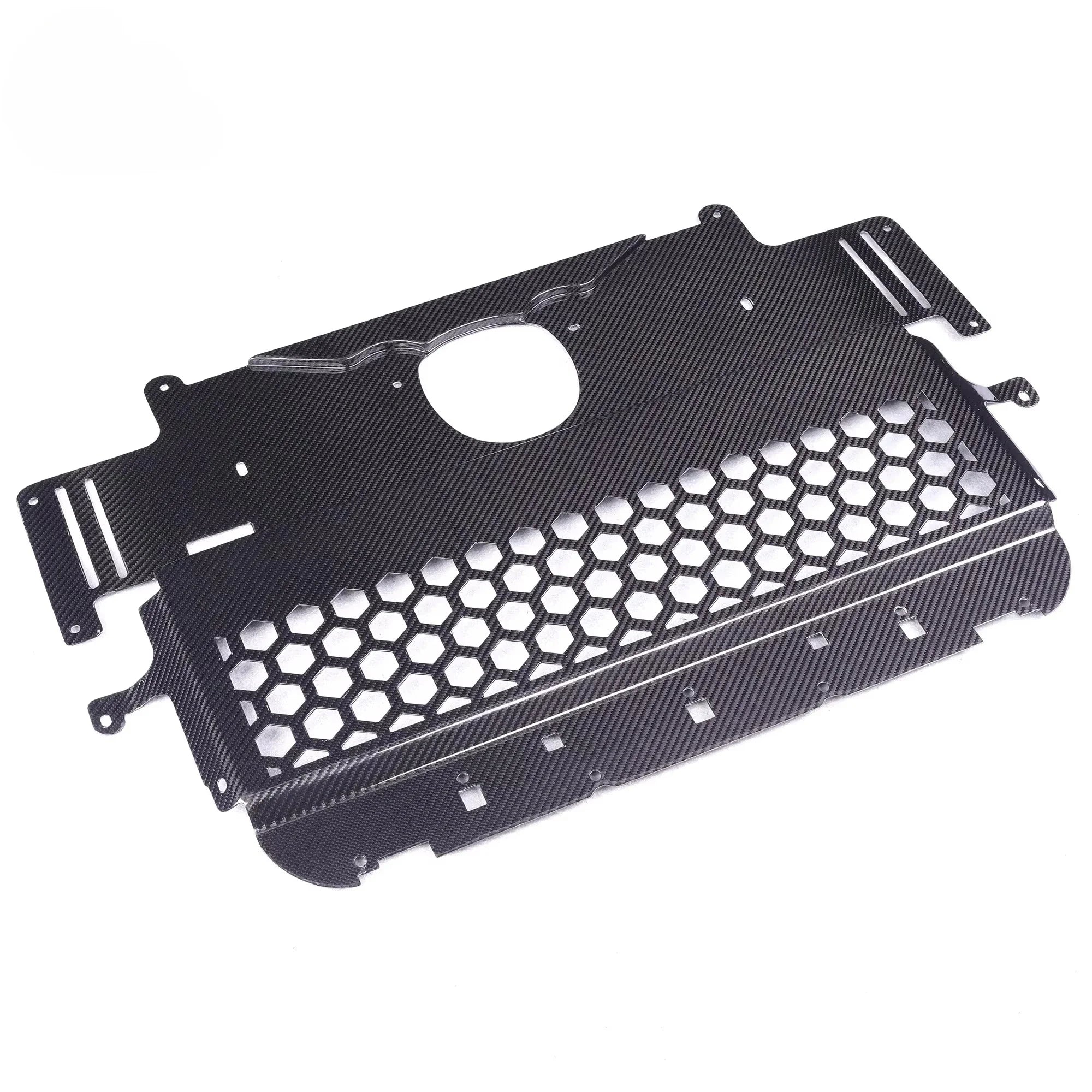 BMW G8X Dry Carbon Fiber Lower Skid Plate Guard