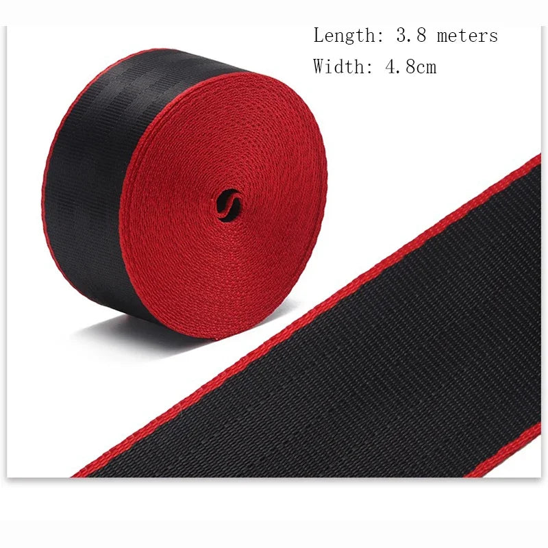 Seat Belt Harness Straps - 3.6 Meters of Fabric