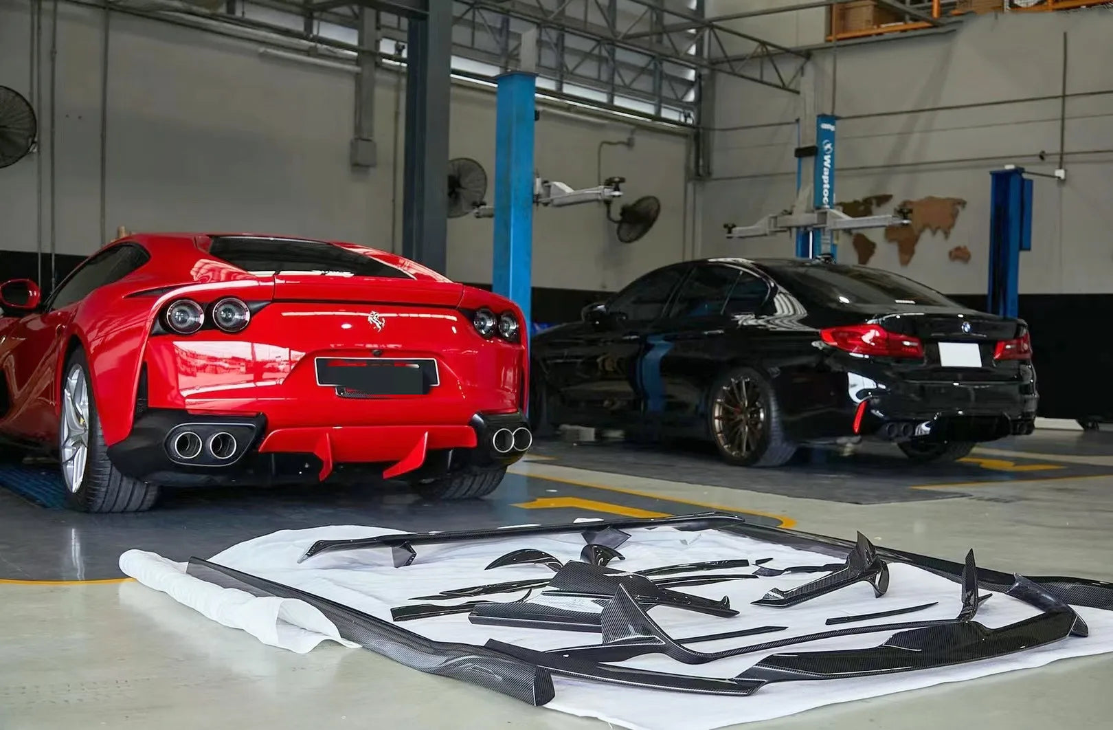 Ferrari 812 Carbon Fiber N Style Wing