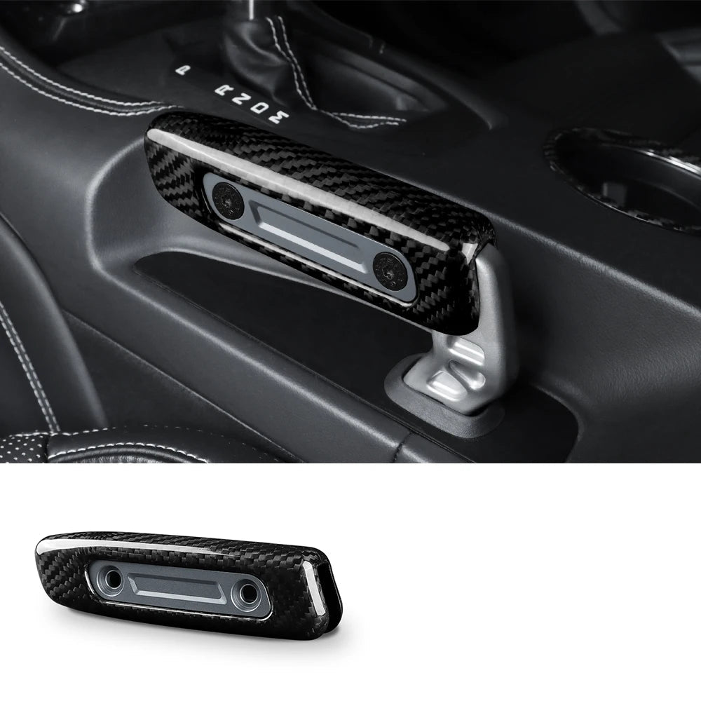 FORD S650 MUSTANG Carbon Fiber Handbrake Handle Trim