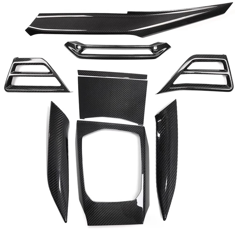 BMW G Chassis Dry Carbon Fiber Interior Trim