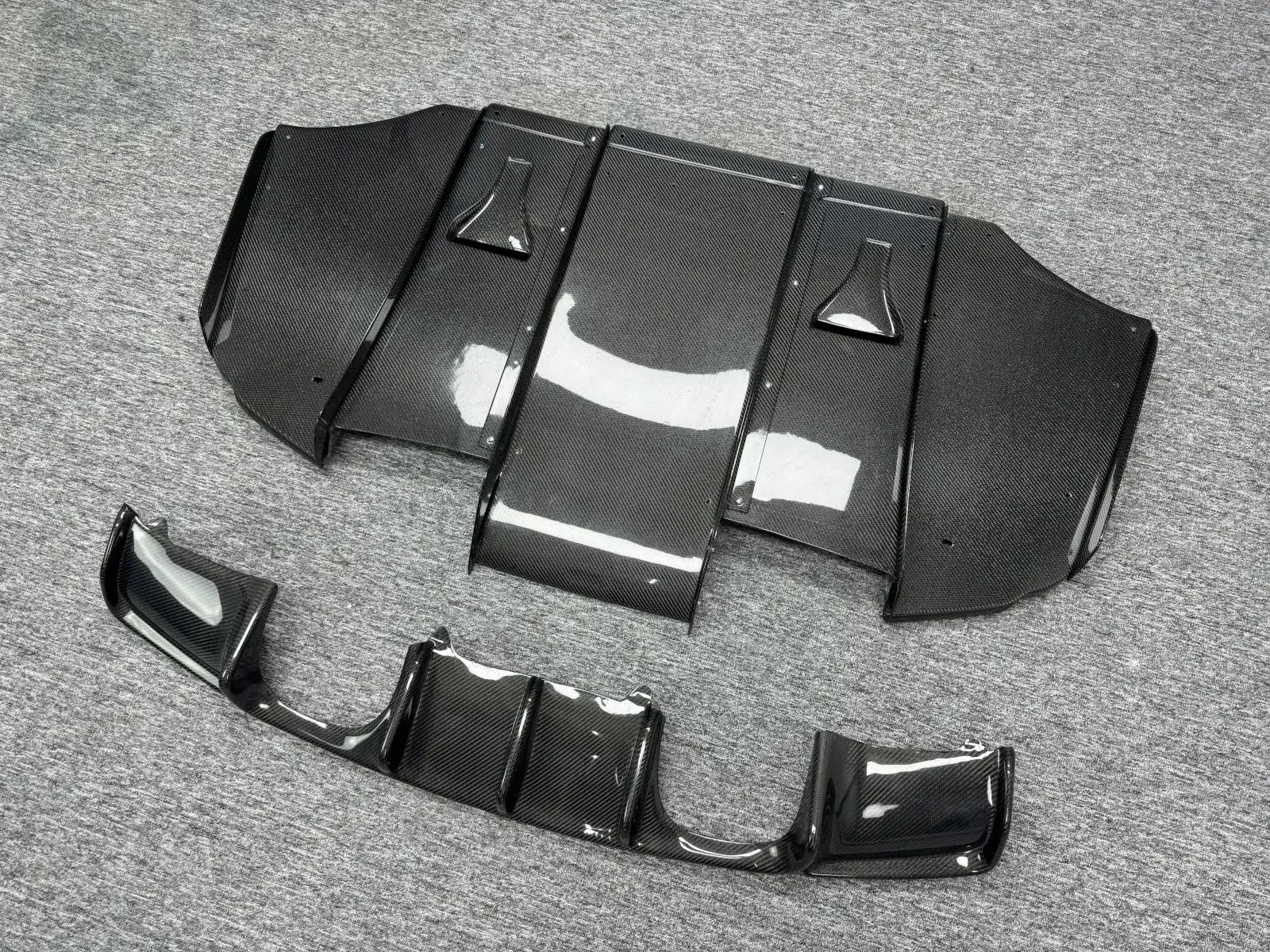 BMW E90/E92 Carbon Fiber Rear Diffuser & Under Tray