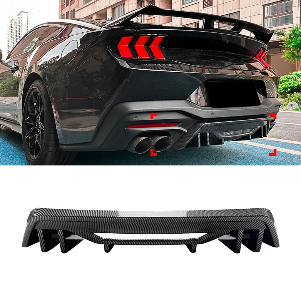FORD S650 Mustang Rear Middle Diffuser