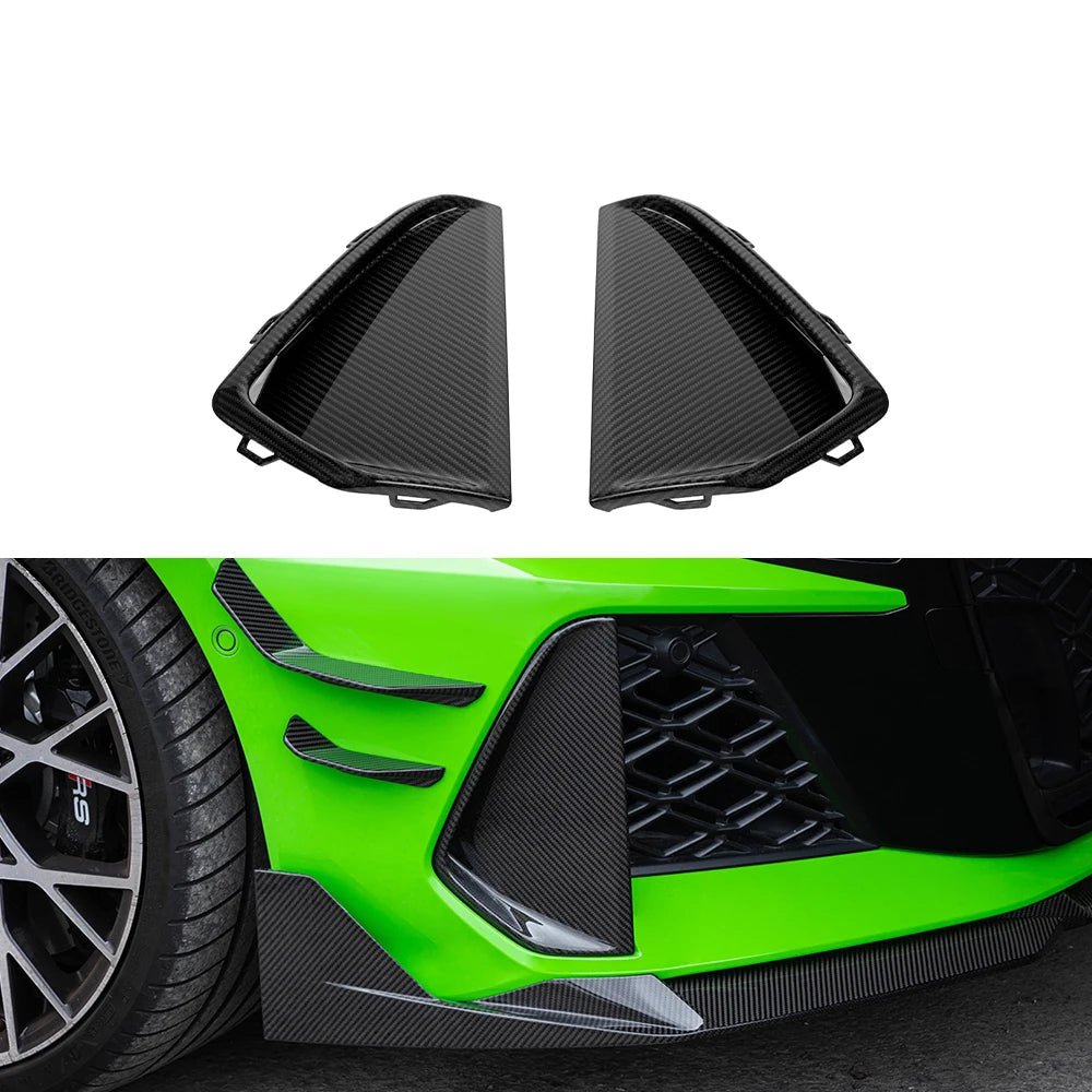 AUDI RS3 Dry Carbon Fiber Front Air Ducts