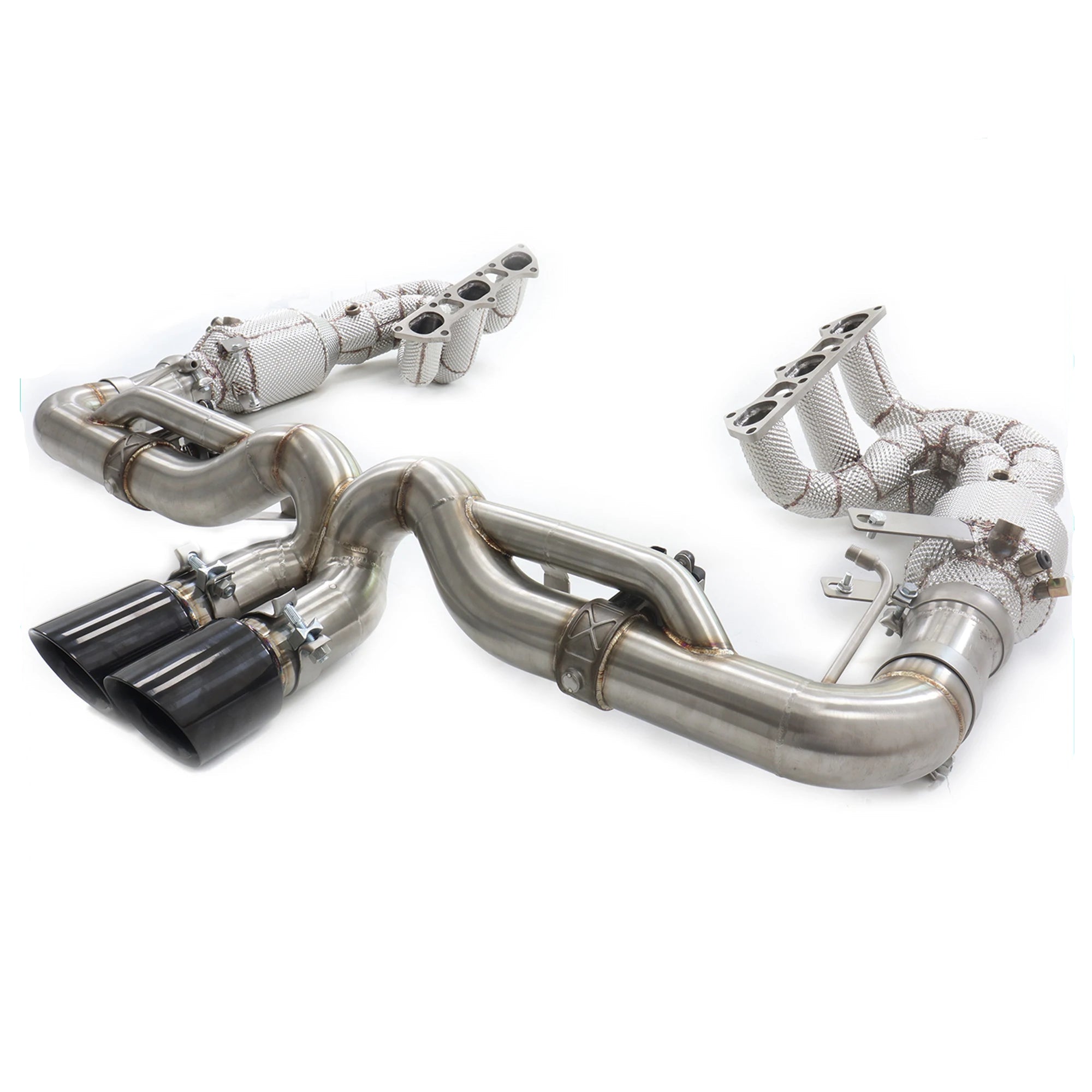 PORSCHE 911 992 GT3 Stainless Steel Valved Full Exhaust System