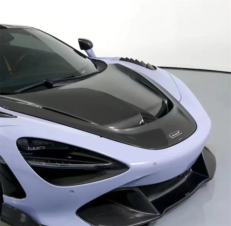 MCLAREN 720S Dry Carbon Fiber V Style Hood