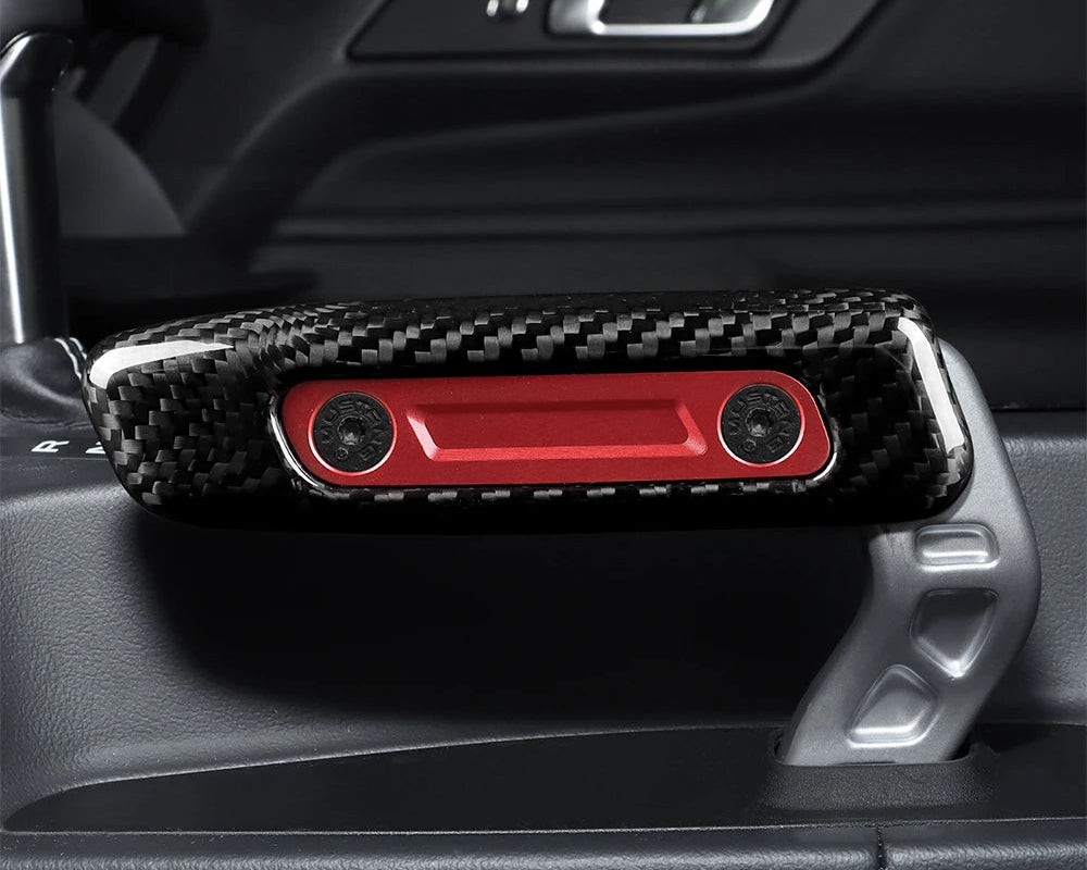 FORD S650 MUSTANG Carbon Fiber Handbrake Handle Trim