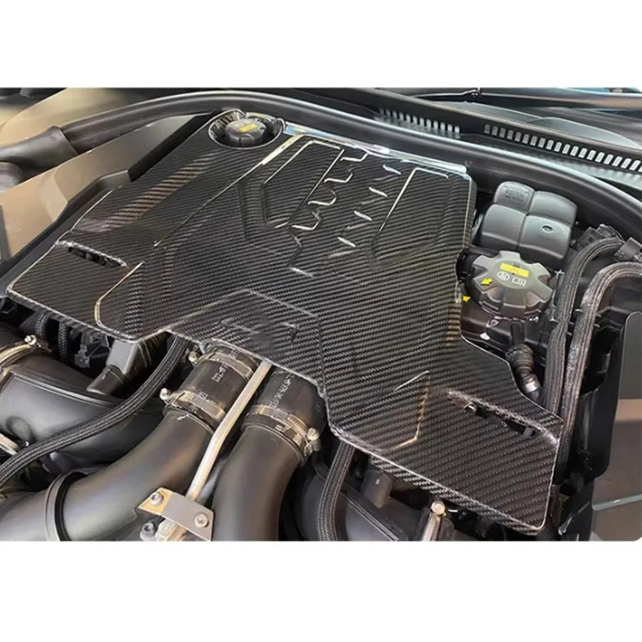 BMW F90/F92/F93 Dry Carbon Fiber OEM Style Engine Cover