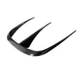 Ferrari F8 Dry Carbon Fiber M Style Hood Fins