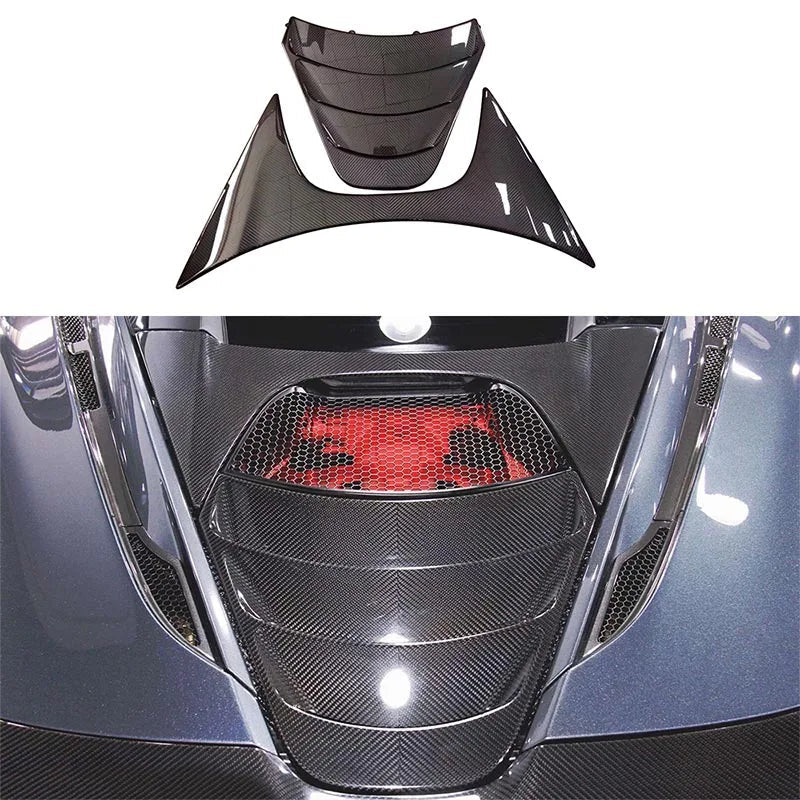 MCLAREN 720S Dry Carbon Fiber Engine Cover Trim