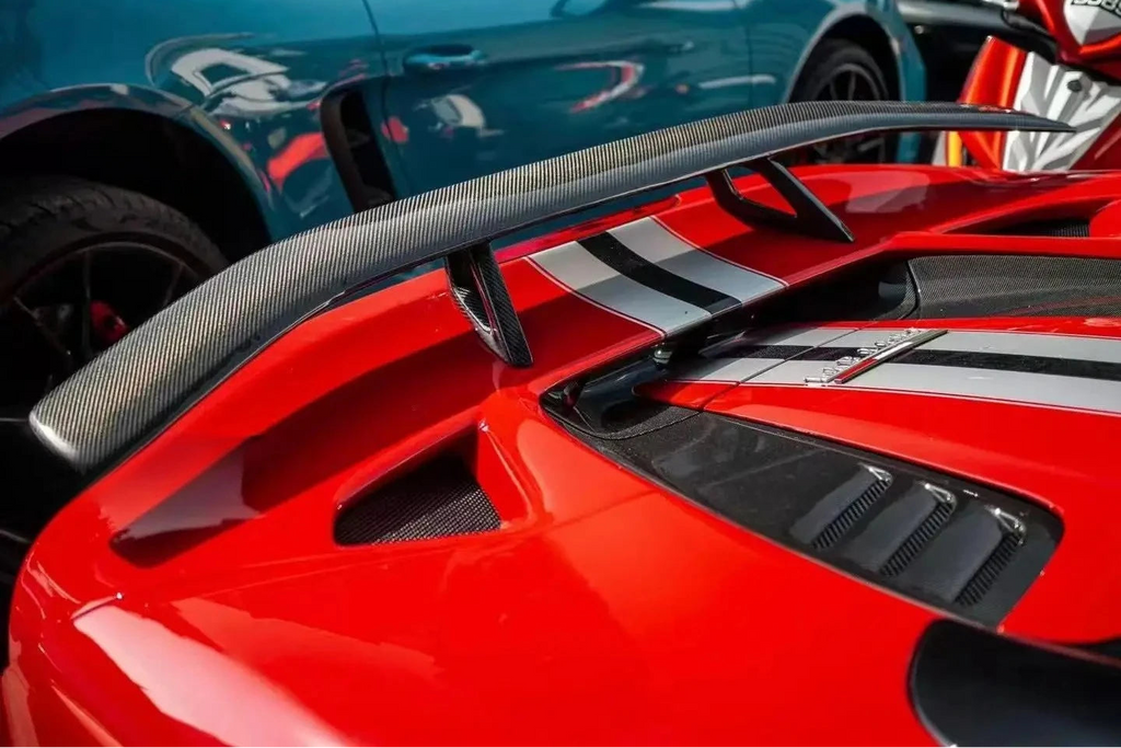 Ferrari F8 Carbon Fiber N Style Wing