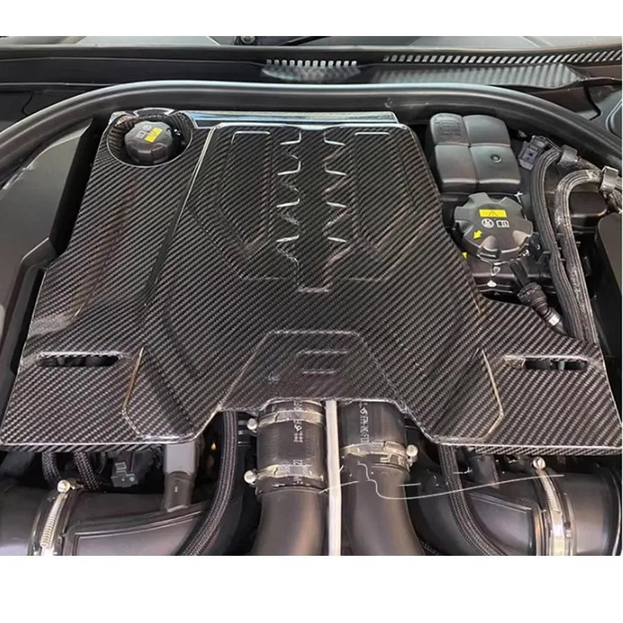 BMW F90/F92/F93 Dry Carbon Fiber OEM Style Engine Cover
