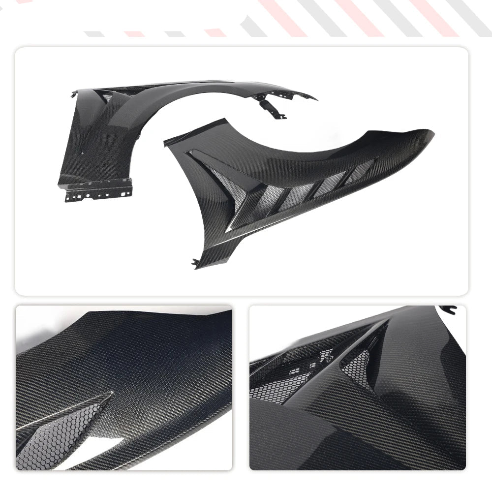 FORD S650 MUSTANG Carbon Fiber GTD Style Fenders