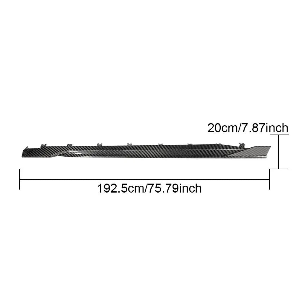 FORD S650 MUSTANG Carbon Fiber Side Skirts